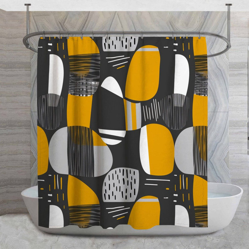 Dieguez Shower Curtain, 83" H x 70" W