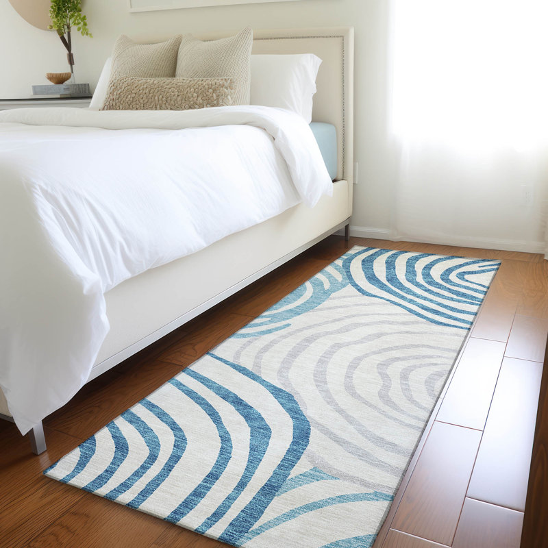 Leis Abstract Indoor Rug, Runner 2'3" x 7'6"