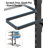 Metal Rectangle Free Standing Pot Rack-112556264