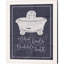 «Wash Your Hands, Bubble Bath & Sprinkle Tinkle» par Misty Michelle - ensemble de 3 impressions sur toile tendue