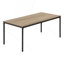 Ensemble de table, ensemble de 3 pièces, café, bout, métal noir, stratifié, contemporain, moderne-1737996352