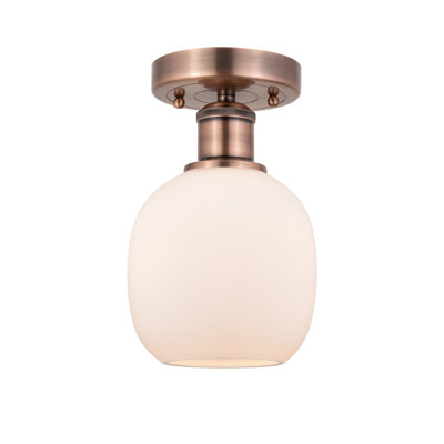 Plafonnier semi-encastré 6 lumières Carlucci