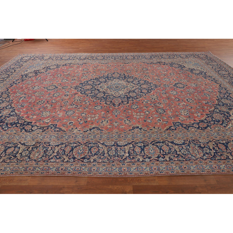Tapis traditionnel rose grand 10 x 14