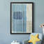 Bleu bleu Horizon I, toile encadrée de qualité supérieure - prête à être accrochée-1728922845-1728922818