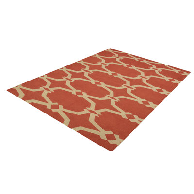 Geometric Flatweave 240cm X 150cm Area Rug