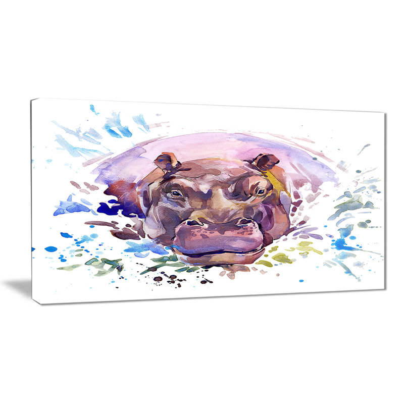 Impression sur toile tendue, H 16 po x l 32 po x P 1 po