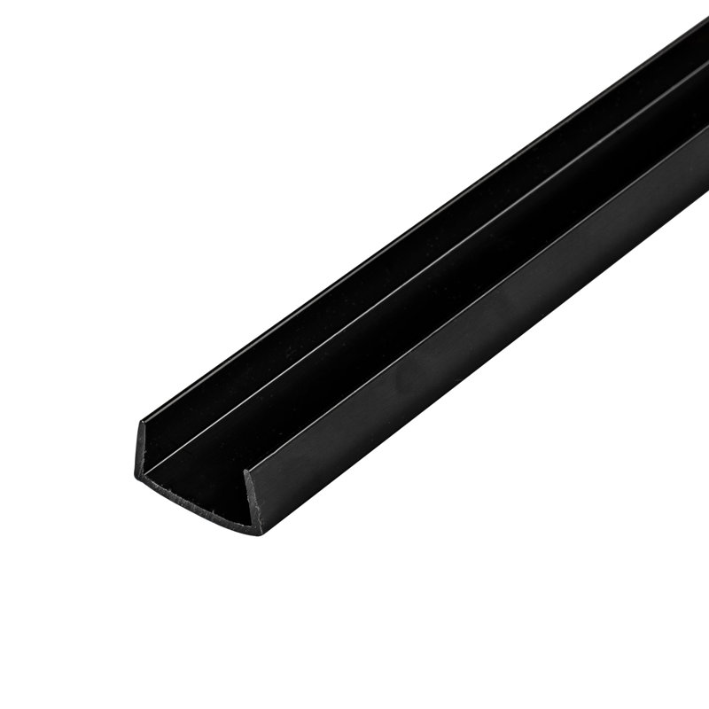 Outwater Plastiques lustré 3/4 po en plastique PVC rigide en U / C long de 48 po