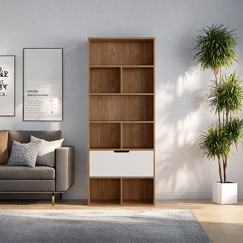 Mike, (5 Shelves) 78.74"H x 31.5"W x 11.81"D