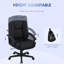 Linen-like Fabric Office Chair