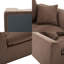 Canapé modulaire modulaire à 2 places avec housses de coussin amovibles, canapé en velours côtelé doux sans assemblage, mobilier de salon moderne-1099769610