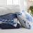 BH Belgrade White Twin Quilt Set
