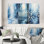 «Snow Winters Solitude II», 3 pièces sur toile
