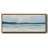 Cream Coastline I- Framed Canvas
