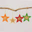 4.3'' Fabric Astrology & Stars Holiday Shaped Ornament