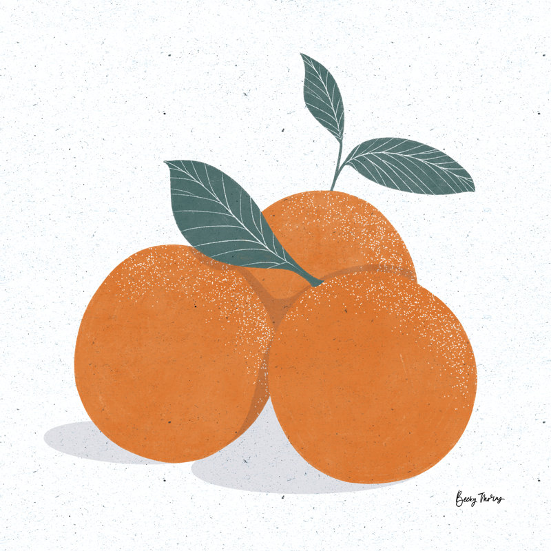 Fruity Cocktails VI by Becky Thorns - Wrapped Canvas Print, 51cm H x 51cm W