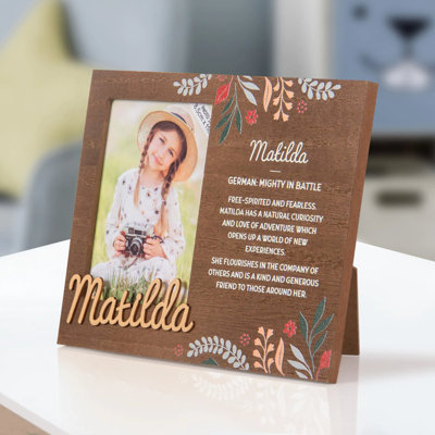 Hazella Tan Single Picture Frame