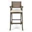 Tabouret de bar 30 po avec coussin Garrido