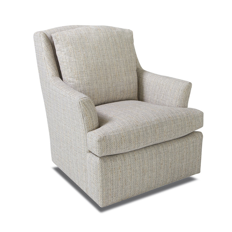 Jules Swivel Chair, Caribou