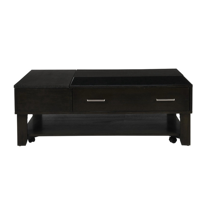 Ensemble de 3 tables basses et table de bout avec plateau en verre trempé 8 pièces Dextrel Bruno