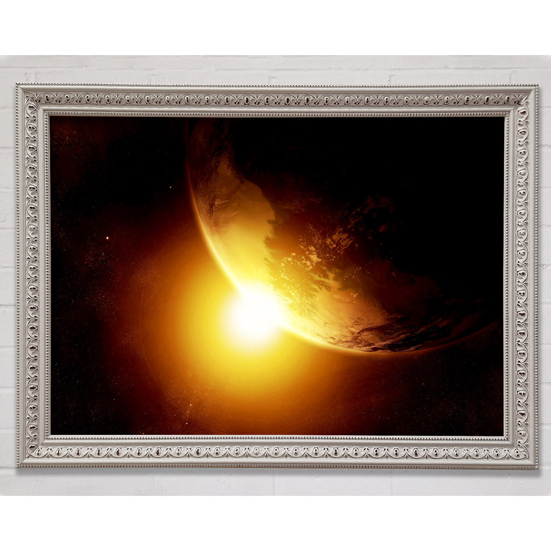 Eclipse Of The Sun - Einzelne Bilderrahmen Kunstdrucke