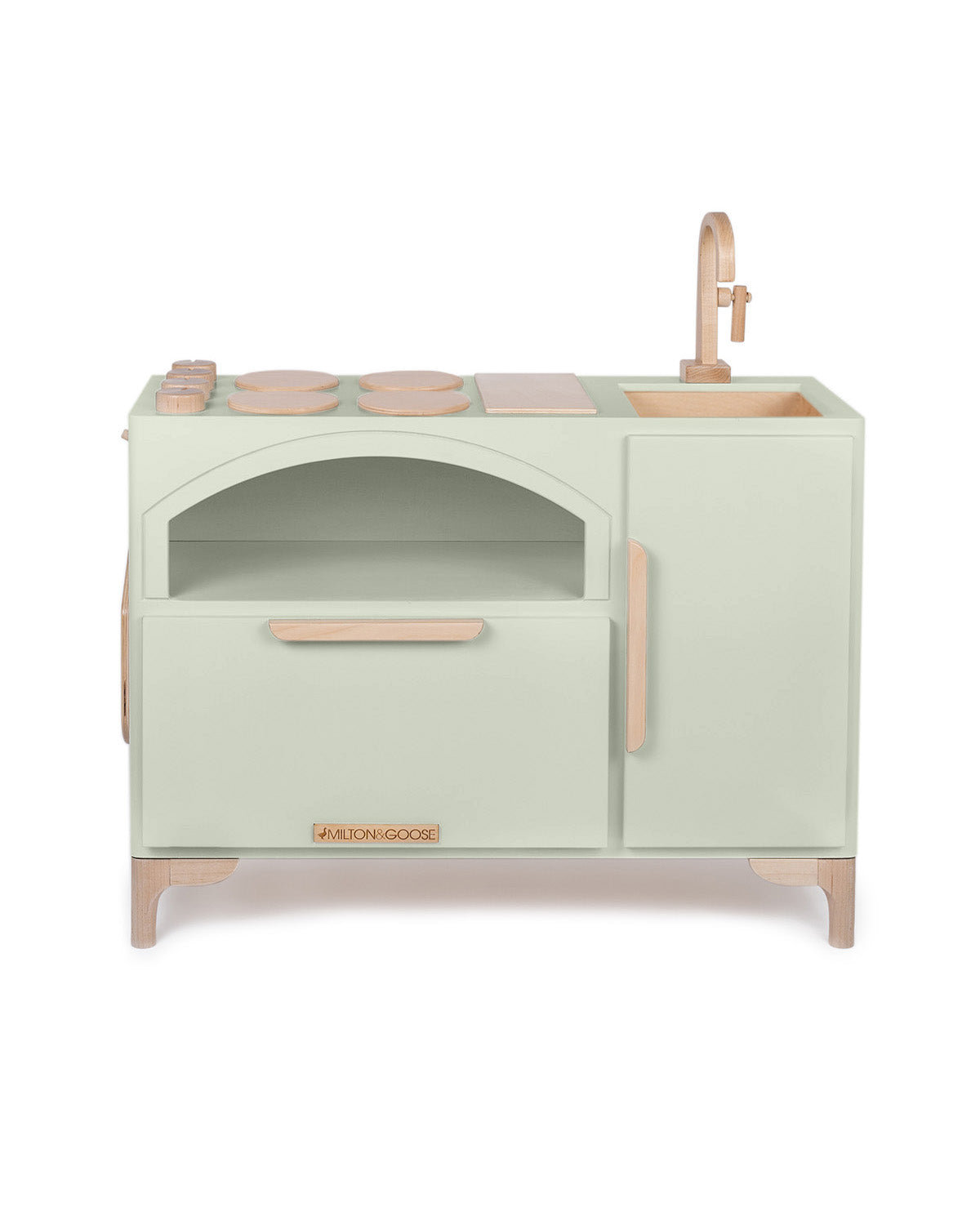 Luca Wooden Play Appliance Set, Light Sage