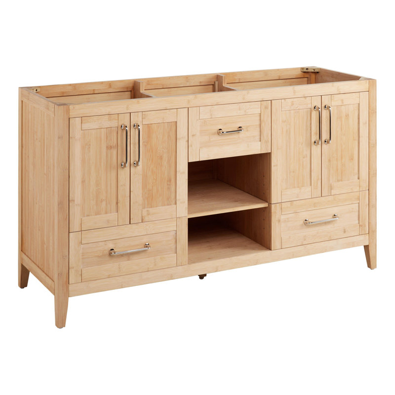 Meuble-lavabo double 60 po Burfield, L 32 po x L 72 po