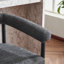 Ensemble de 2 tabourets de bar rembourrés modernes, tables non comprises-871234503