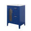 Meuble-lavabo autoportant 24 po avec 2 tiroirs et porte réglable 24 po avec lavabo, tablette réglable-114229265