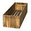 Potager surélevé de 101,6 cm x 40,6 cm x 30,5 cm avec trous de drainage, couleur naturelle-31551645