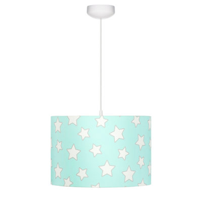 Adrastus 1 - Light White Drum Pendant