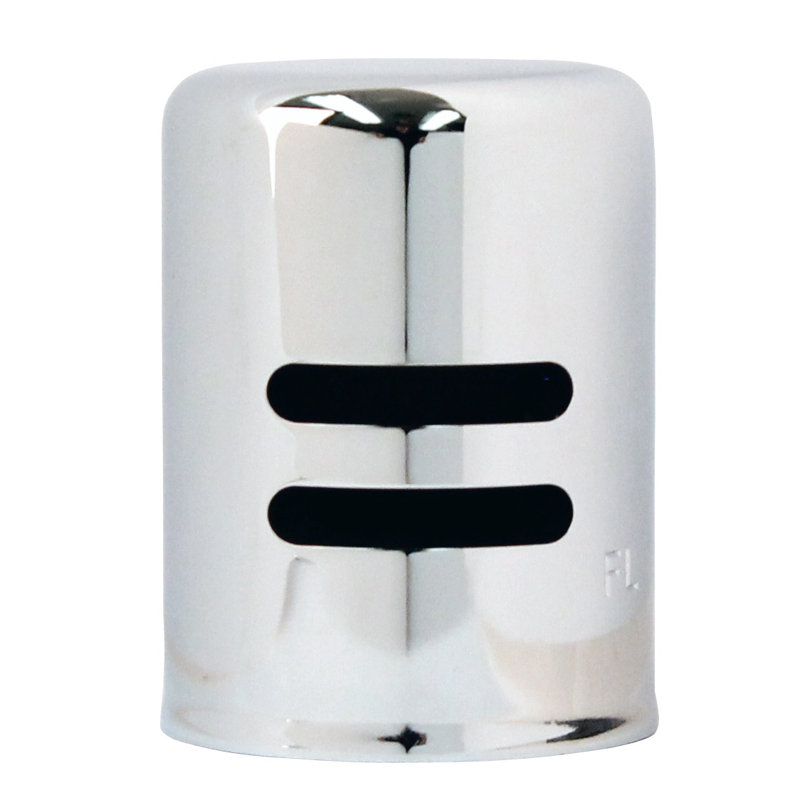 Air Gap Cap and Body Set - Non-Skirted (5-Pack), Polished Chrome