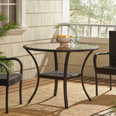 Table d'extérieur en résine, ancienne version 56225.00TBLBRN