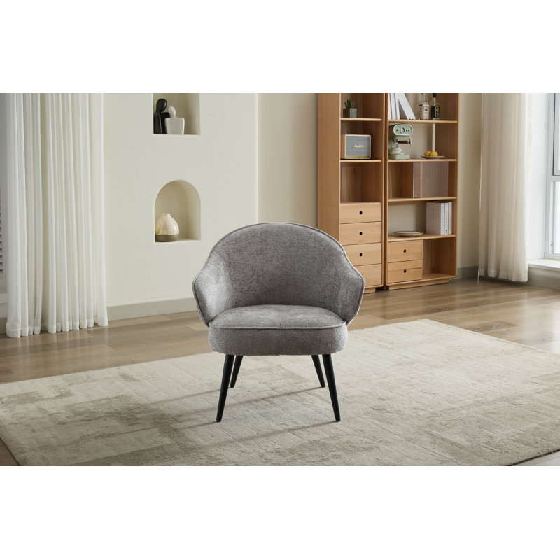 Upholstered Side Chair, Grey