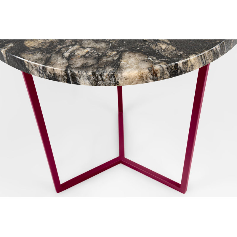Driscoll Frame End Table, Red