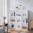 Ebern Designs Bookcase, 9 Cube Open Storage Organizer Display Bookshelf-868352289-868352288