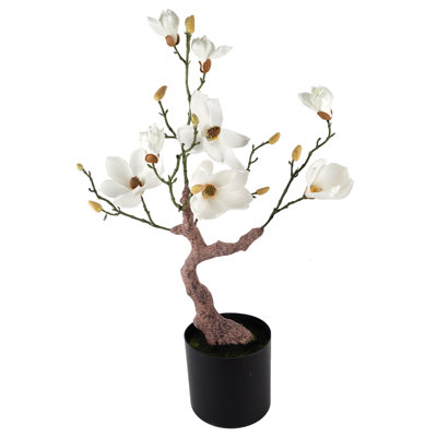 Anivea 80cm Faux Magnolia Tree in Pot