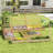 49 X 49 X 10 Inch Raised Garden Bed With Compost Bin And Open-Ended Bottom