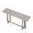 59.84" Gray Console Table, Rectangular Entryway & Sofa Table with Sturdy Magnesium Oxide Construction-204658037