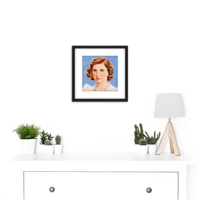Timym Portrait UK Princess Margaret by William Timym - Single Picture Frame Painting