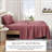 Ultra-Soft Cotton Heathered Melange Jersey Knit Sheet Set-368363446-326600135
