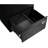 Locked 2 Metal File Cabinet - Black, Widened To Hold More Important Office Documents, Furniture Accommodate Larger Quantities,-2014116398