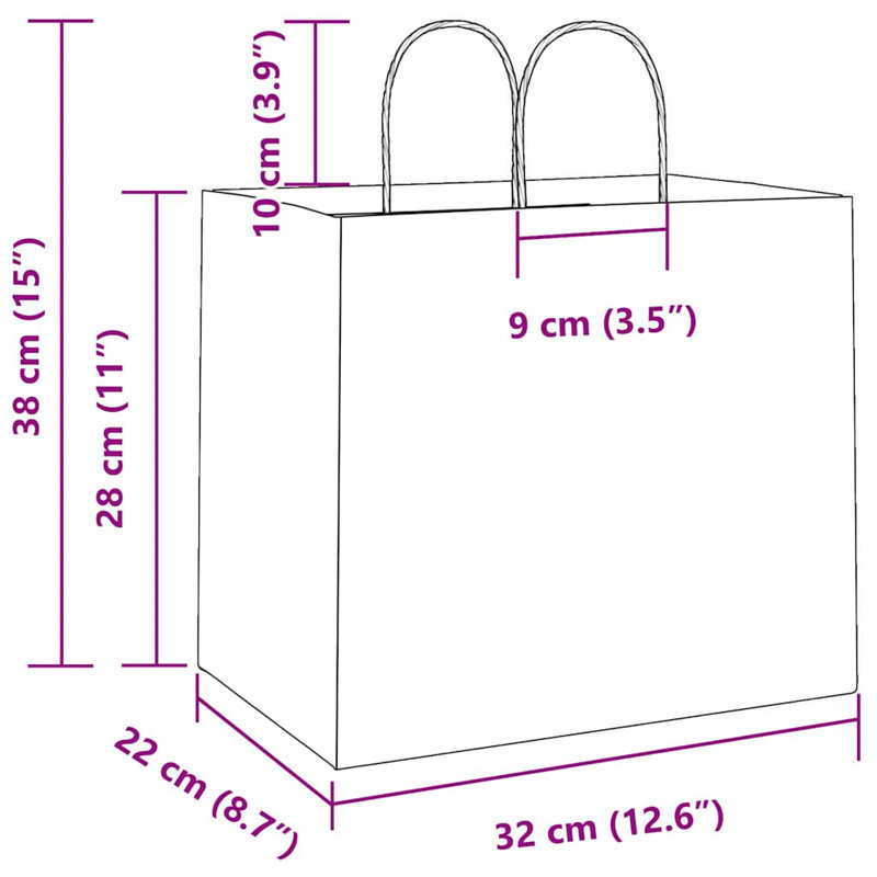 Cailie Gift Wrap Storage, Yellow, 28cm H x 32cm W x 22cm D