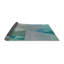 Tapis vert/blanc bleu turquoise à motifs Jeffcoat-709735907
