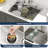  30" L x 22" W Drop-in Kitchen Sink 16 Gauge Stainless Steel Single Bowl Kitchen Sink with Wide Pannel