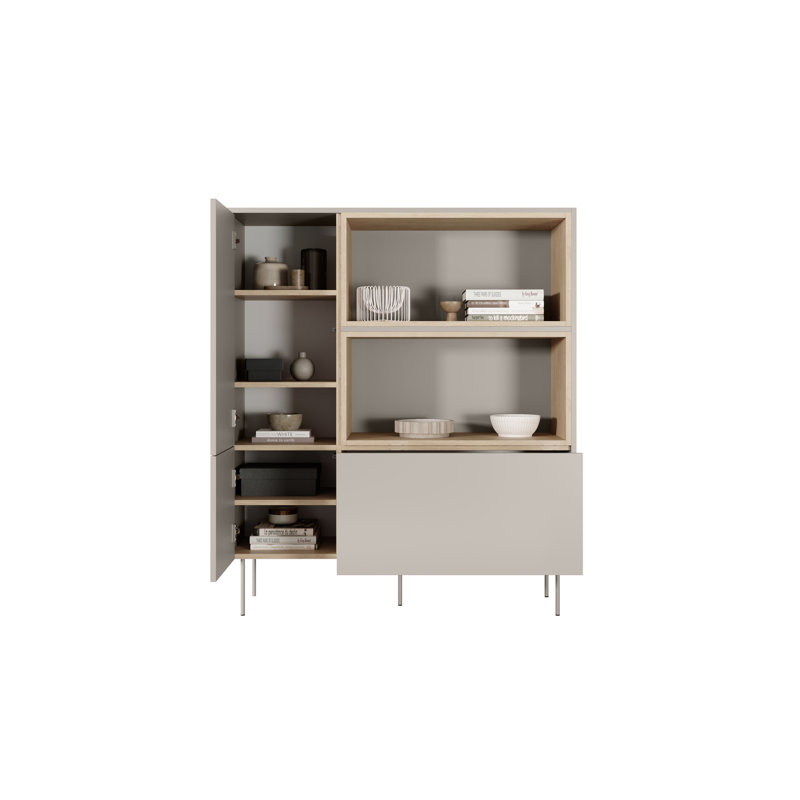 Cabinet 120 2D1SZ, Cashmere