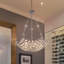  Lustre en cristal 6 lumières Mihrimah