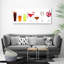A Set Of Drinks - Wrapped Canvas Print