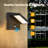 Mara Wall Light Outdoor LED Wall Mount Lamp Wall Sconce Lighting with Motion Sensor Lantern Fixture-1036036506