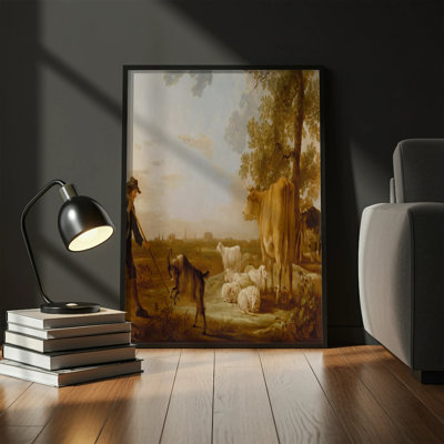 Stancil Floater Frame Print