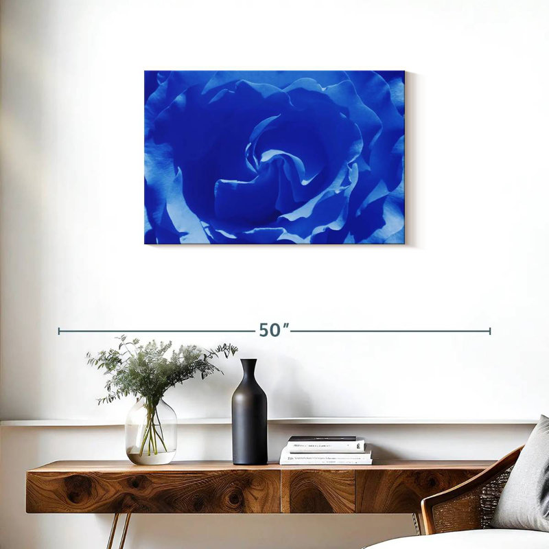 Macro bleue Hardie, H 20 po x l 30 po